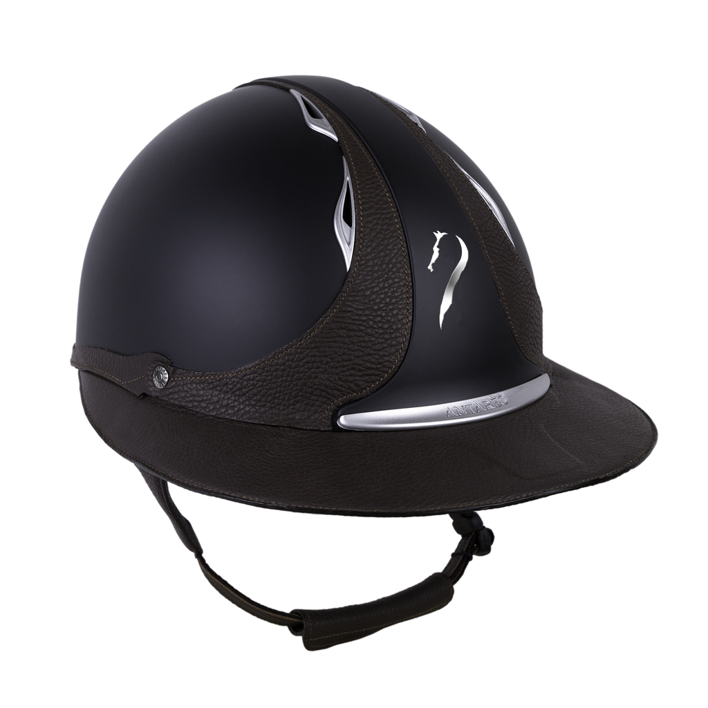 Casque Référence visière Eclipse noir/brun - Antarès