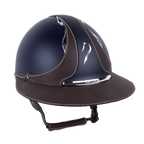 Casque Galaxy visière Eclipse bleu/marron - Antarès