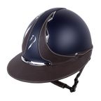 Casque Galaxy visière Eclipse bleu/marron - Antarès