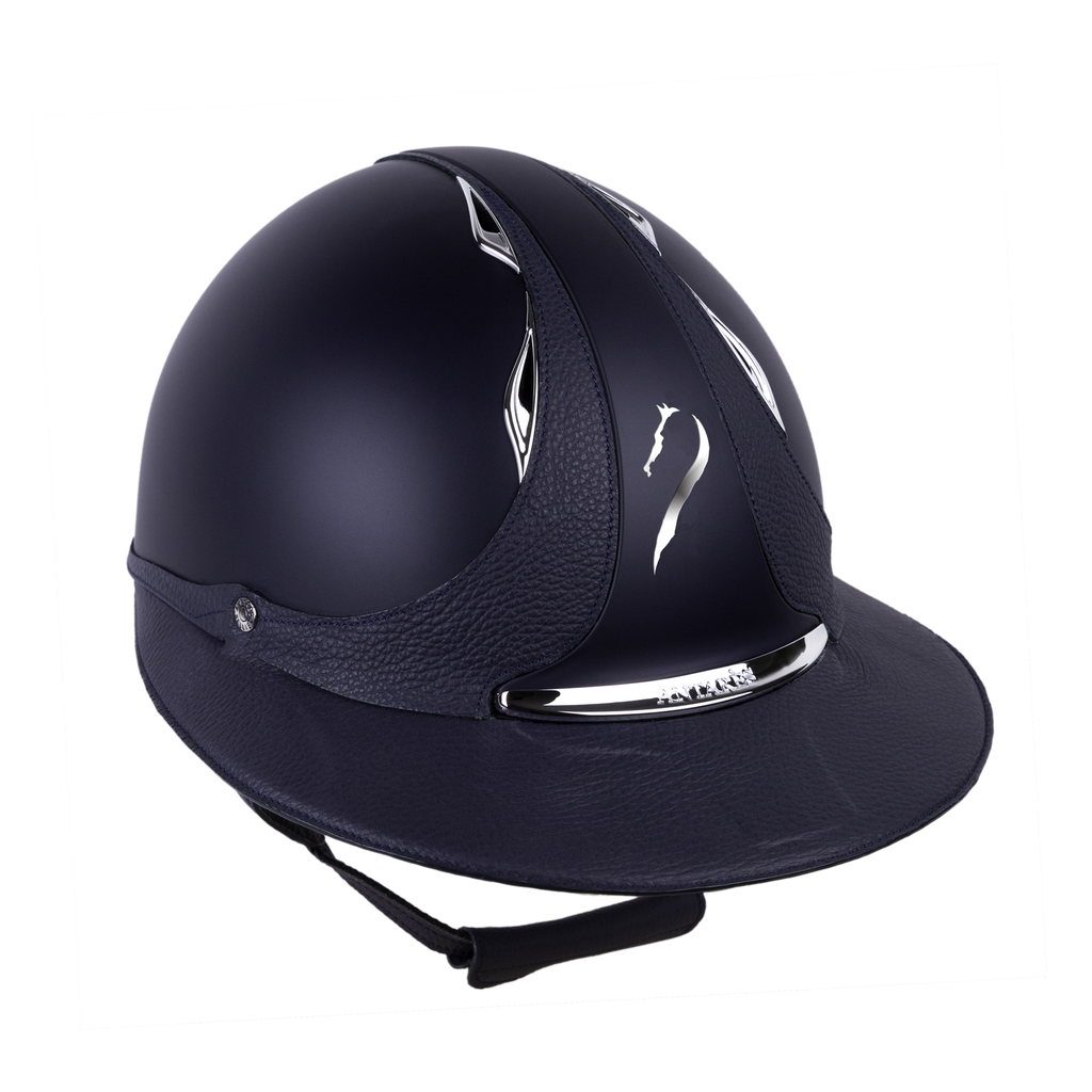 Casque Galaxy visière Eclipse marine/marine - Antarès