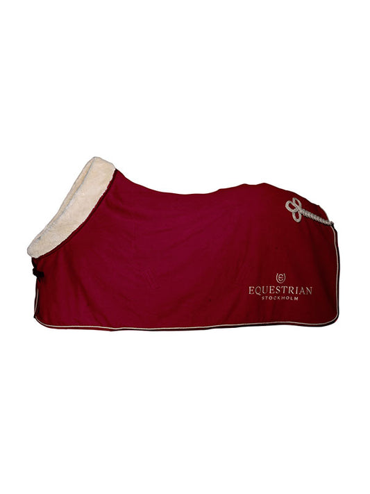 Couverture polaire Bordeaux - Equestrian Stockholm