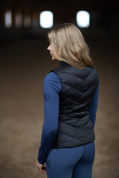 Versatile veste sans manche Black - Equestrian Stockholm