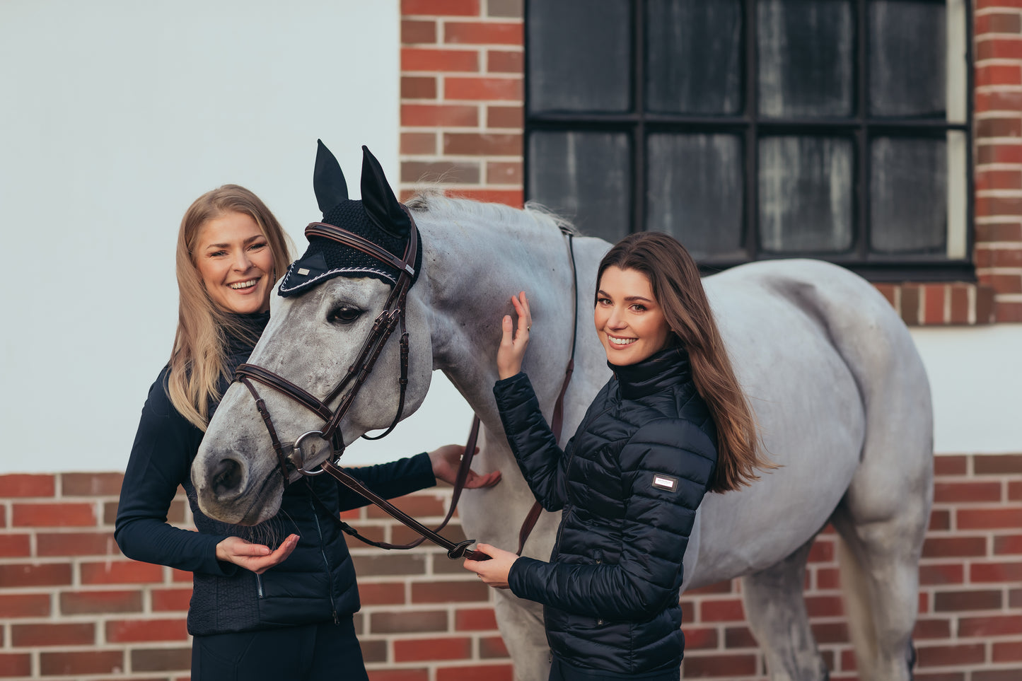 Doudoune light weight jacket navy - Equestrian Stockholm