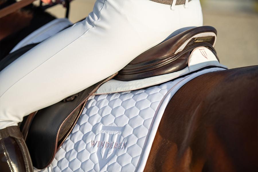 Amortisseur Jumping Blanc perle / Rose Gold - Winderen
