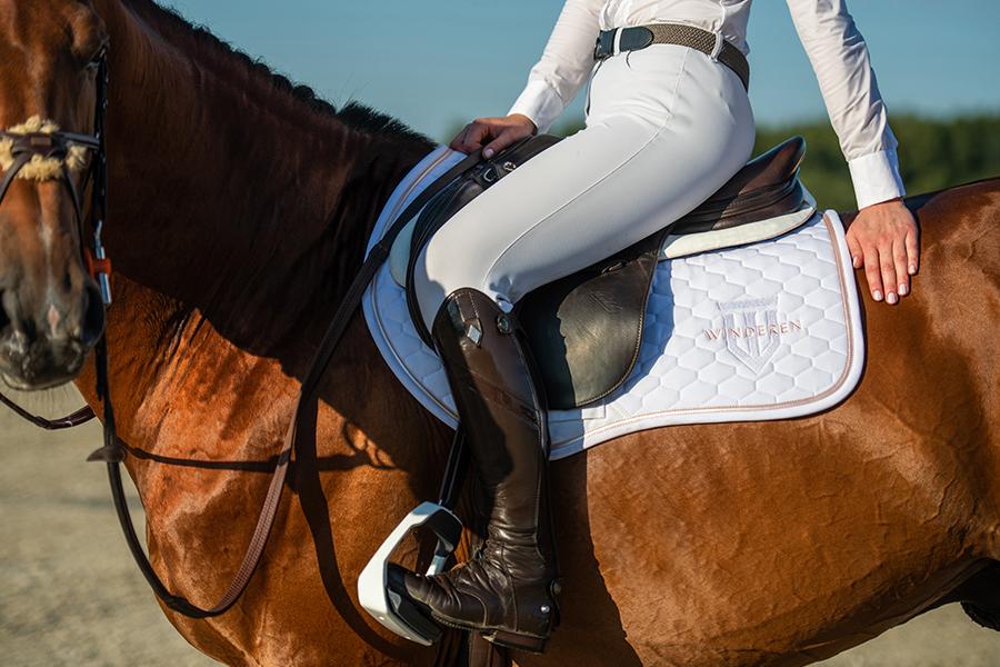 Amortisseur Jumping Blanc perle / Rose Gold - Winderen
