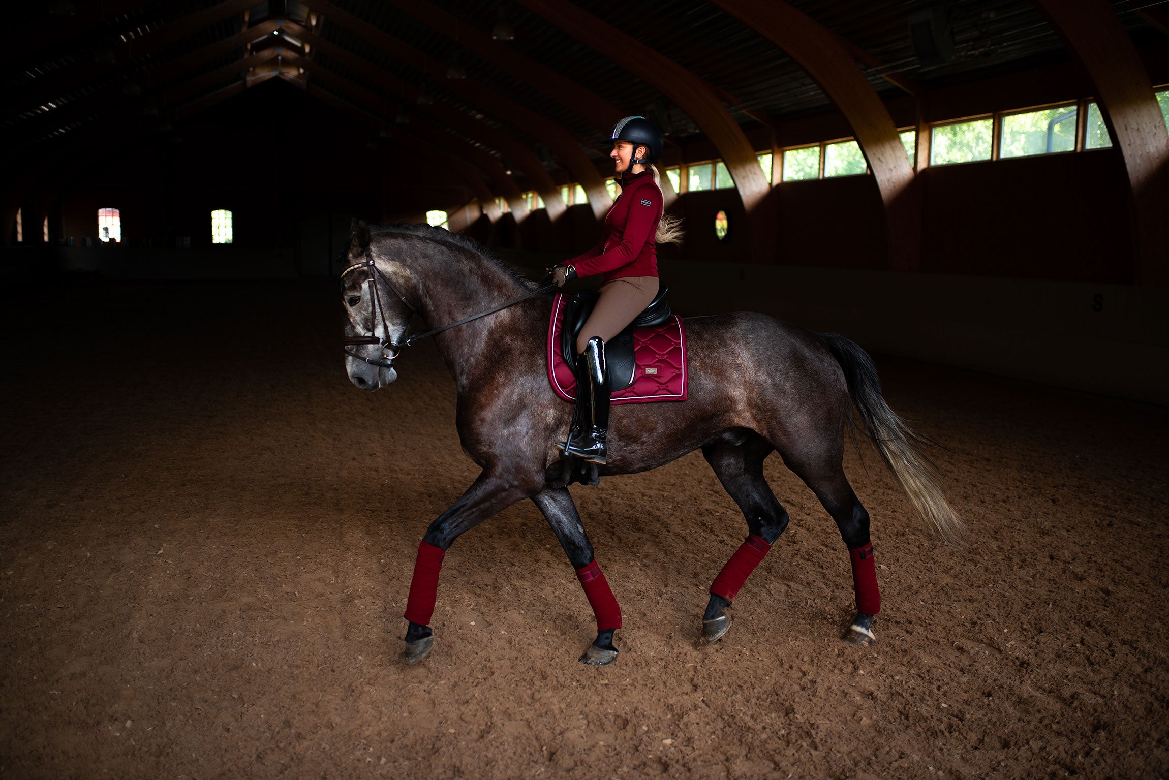 Bandes de polo Bordeaux - Equestrian Stockholm