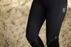 Legging d'équitation Movement Black Edition - Equestrian Stockholm