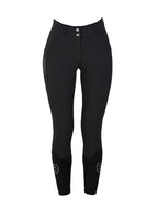 Pantalon d'équitation Elite noir mid grip - Equestrian Stockholm