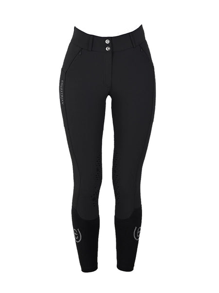 Pantalon d'équitation Elite noir full grip - Equestrian Stockholm