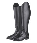 Bottes d'équitation enfant Portland Noir mollet court et étroit - ELT