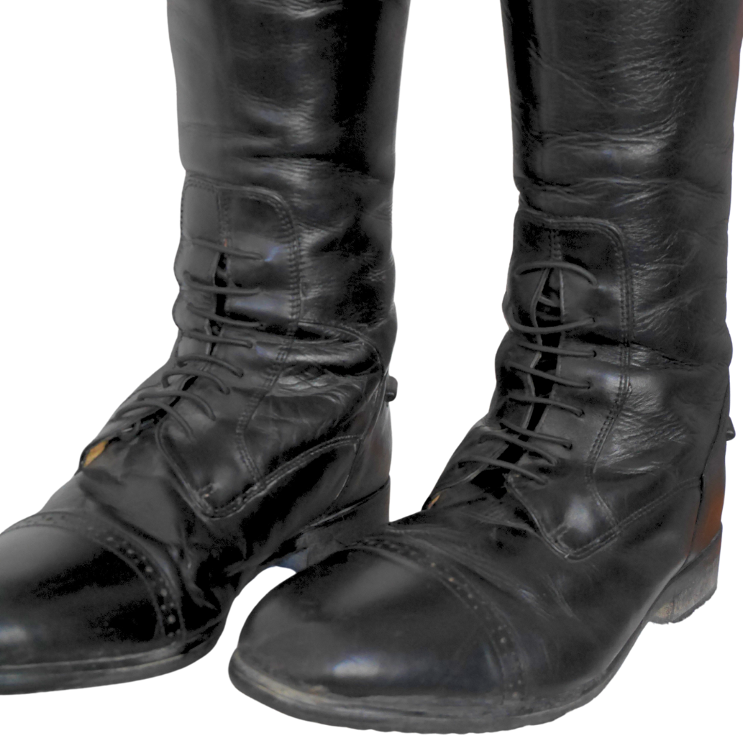 Bottes d'équitation noires Privilège - Occasion