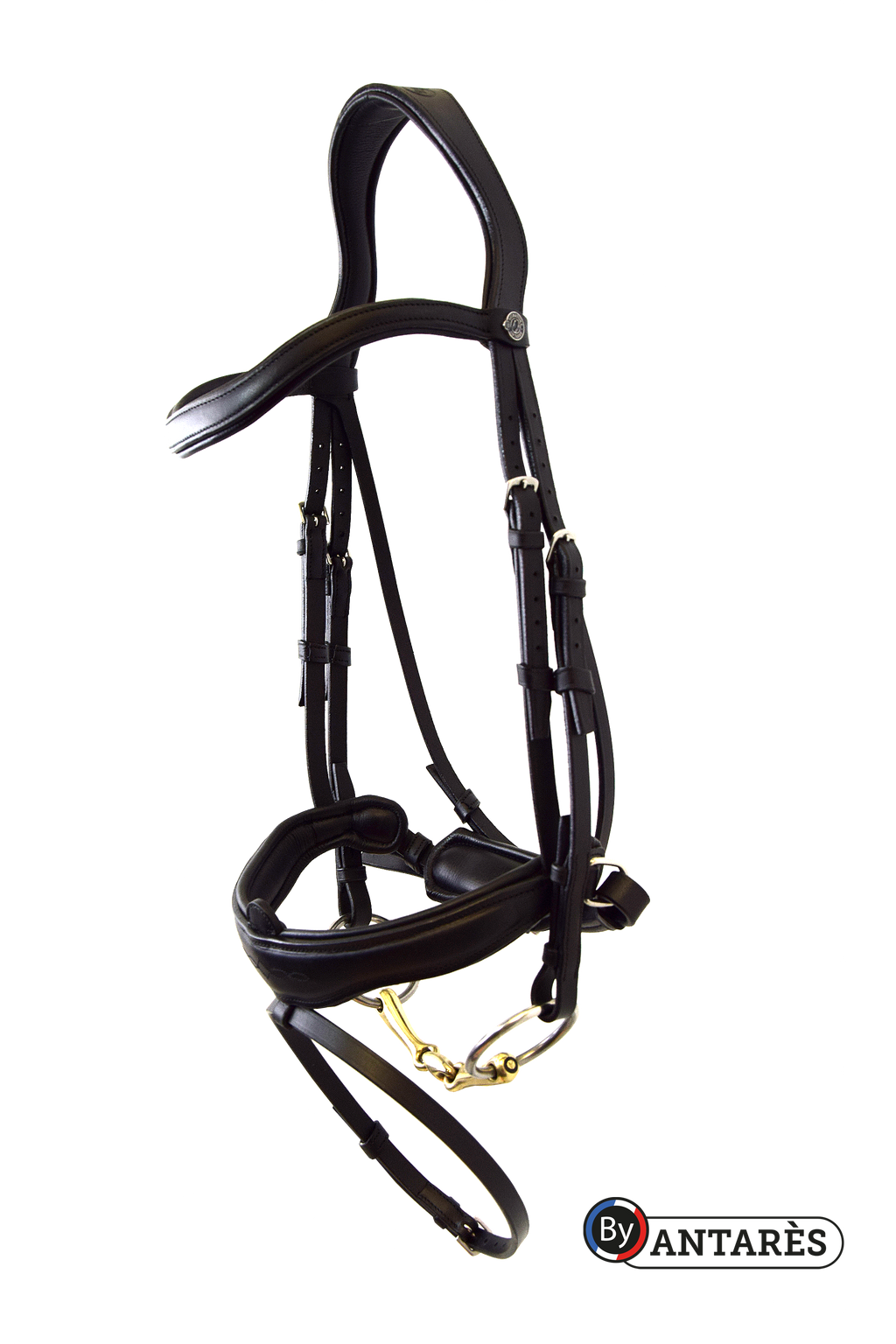 Bridon dressage noir Signature - Antarès