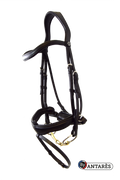 Bridon dressage noir Signature - Antarès