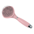 Brosse à crins rose avec poignée gel - Waldhausen