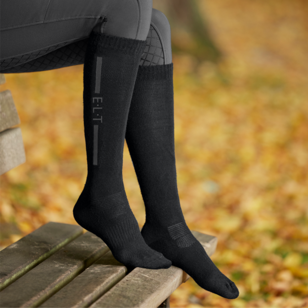 Chaussettes équitation en laine mérinos - ELT