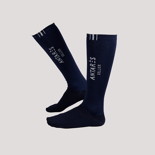 Chaussettes d'équitation navy - Antarès