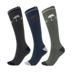 Chaussettes équitation Horse Lot de 3 - ELT