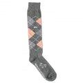 Chaussettes "Caro" original gris et rose - USG
