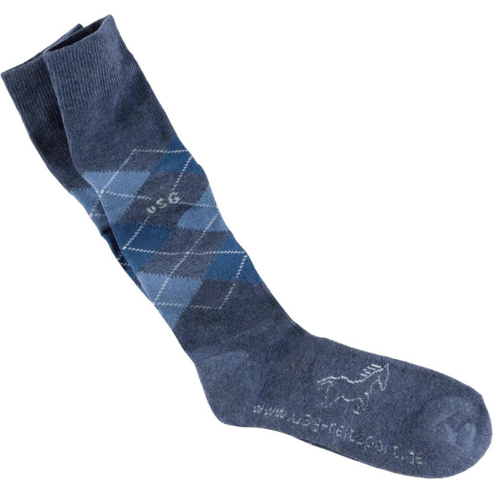 Chaussettes "Caro" original bleu marine et jean - USG