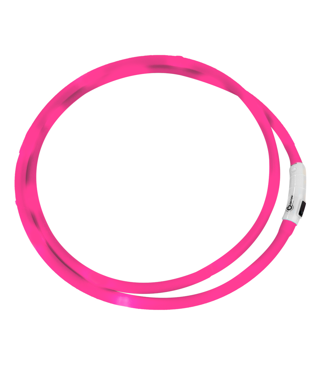 Collier d'encolure cheval LED rose - Waldhausen