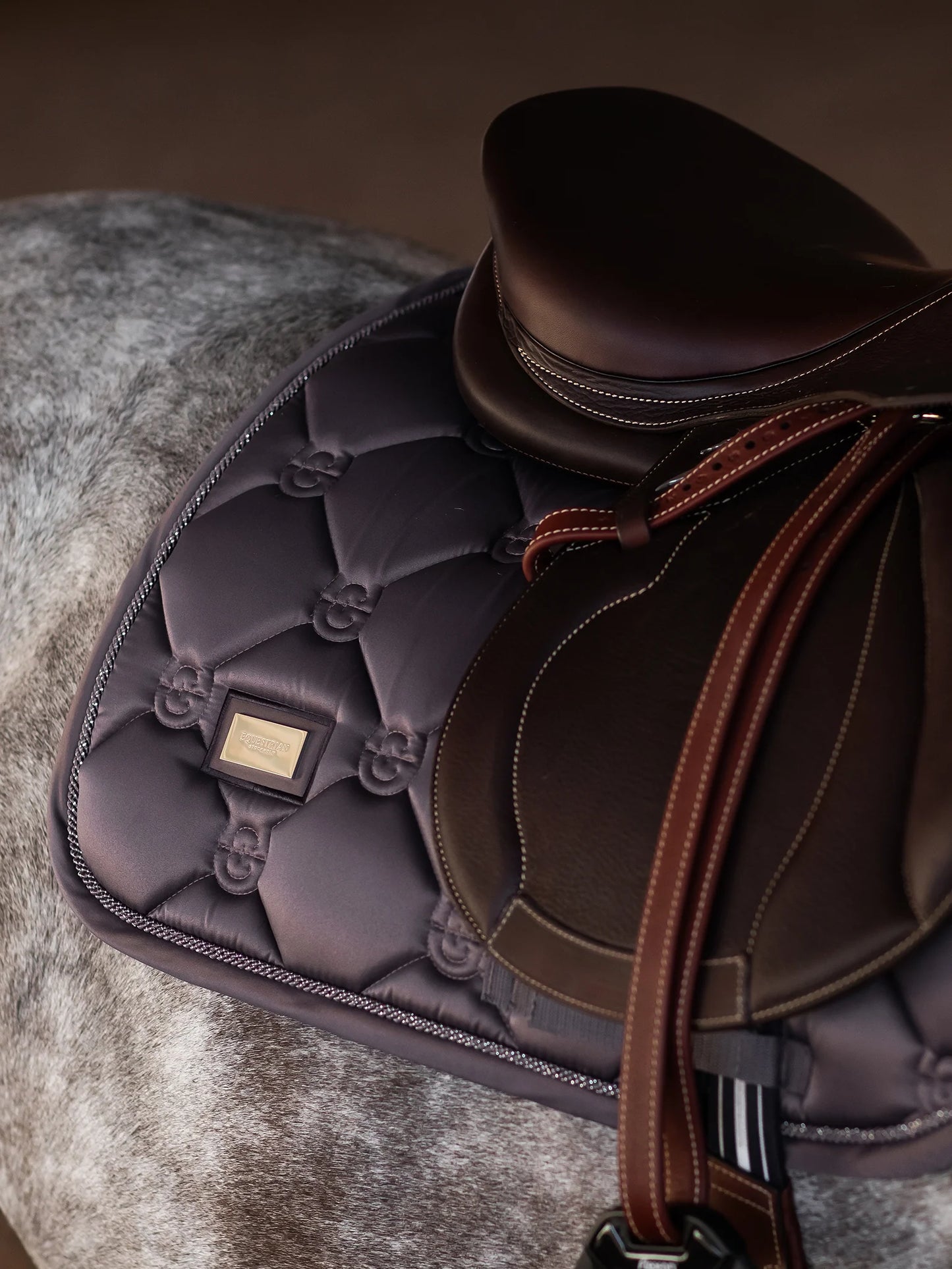 Tapis mixte Dark Violet - Equestrian Stockholm