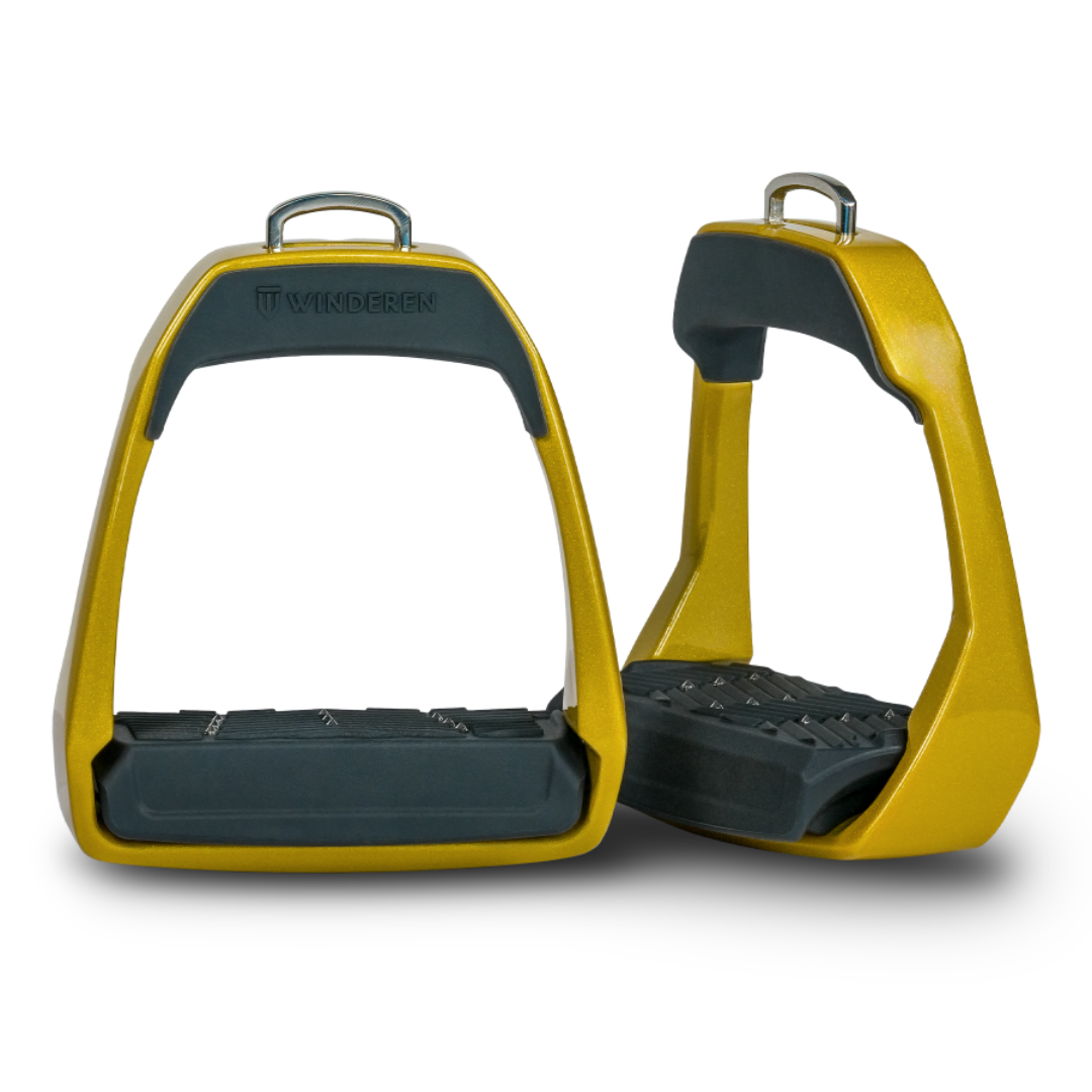 Etriers Double Shock Absorbing Sparkle Gold - Winderen