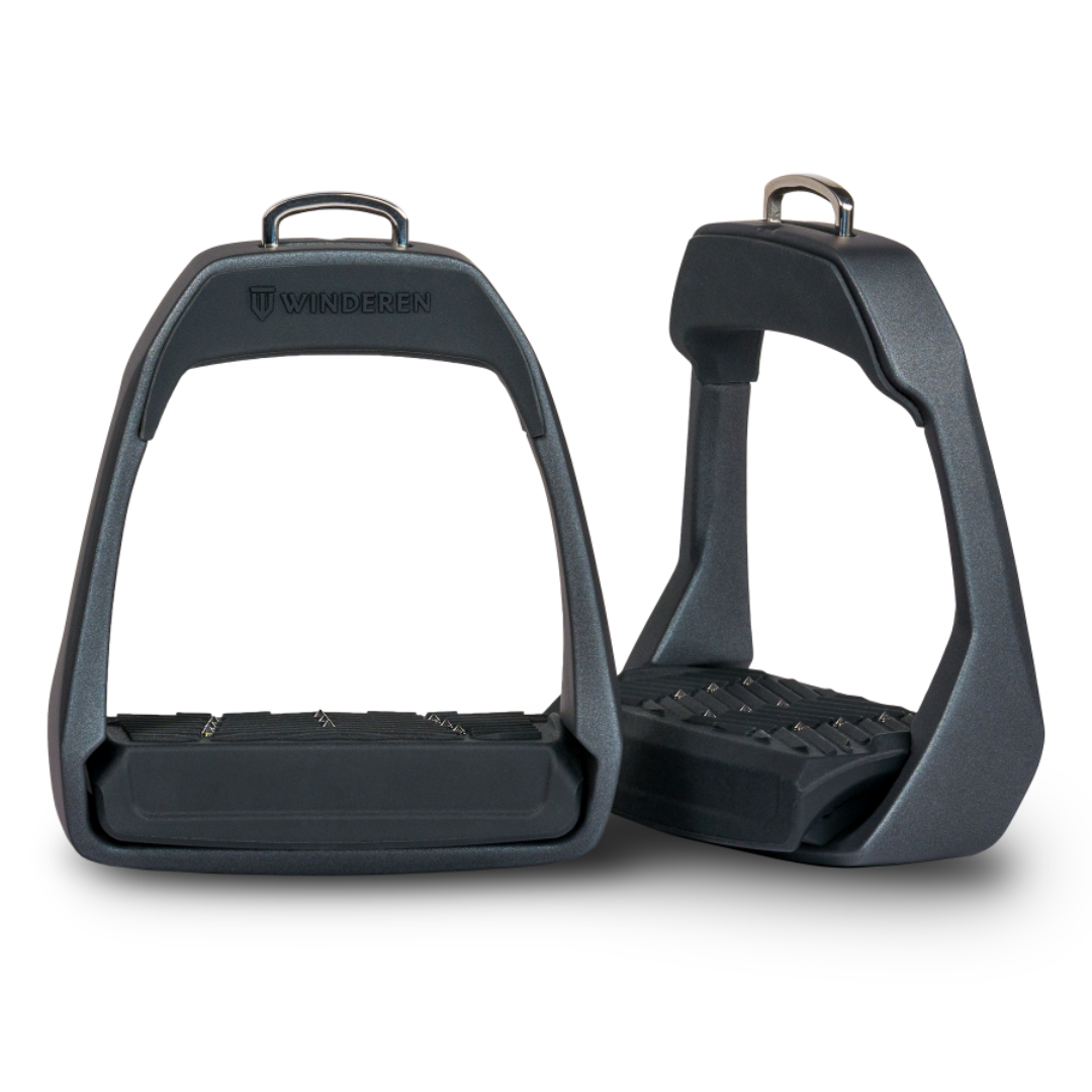 Etriers Double Shock Absorbing Luna Grey - Winderen