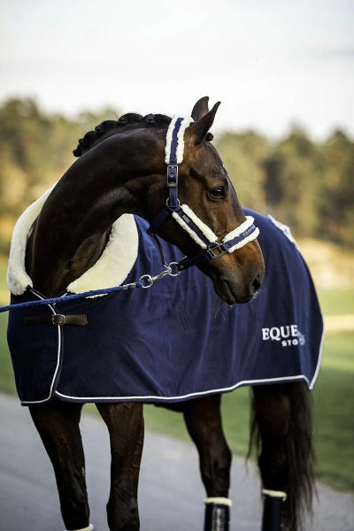 Couverture polaire Navy - Equestrian Stockholm