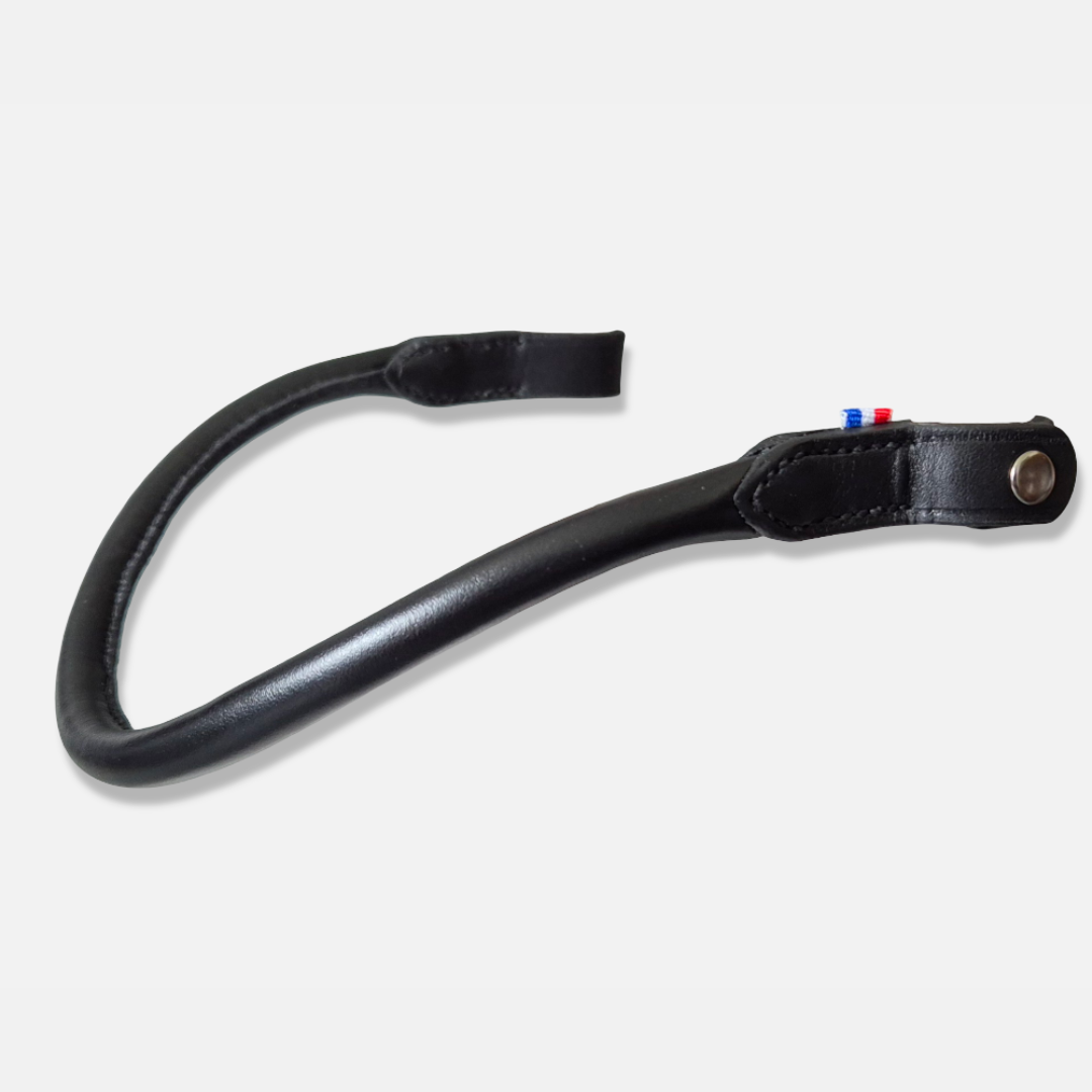 Frontal cousu rond noir - Caliway