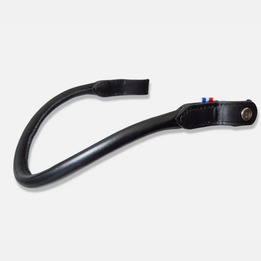 Frontal cousu rond noir - Caliway