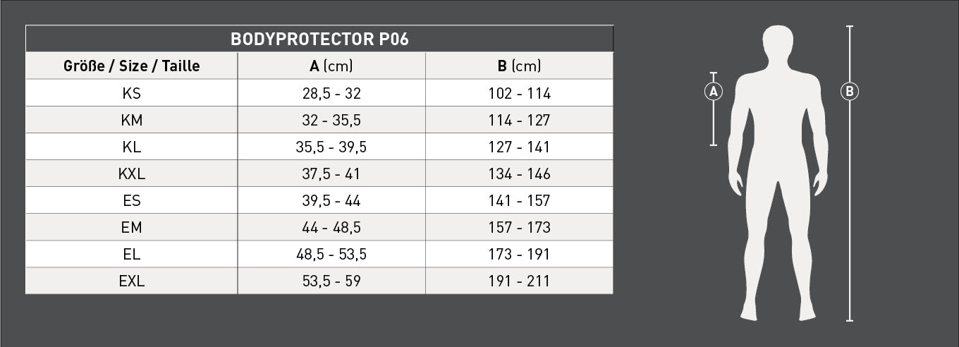 Protection dorsale P06 - Swing