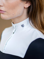 Haut de compétition Marine et Blanc - Equestrian Stockholm