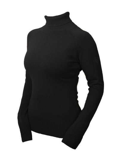 Pull col roulé Top Black Edition - Equestrian Stockholm