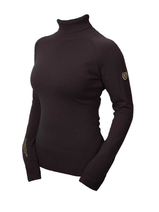 Pull col roulé Top Golden Brown - Equestrian Stockholm