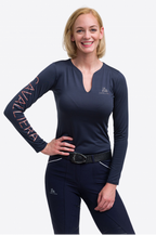 Layer manches longues Rose Gold et Marine - Cavalliera