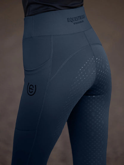 Legging d'équitation Movement Grey - Equestrian Stockholm