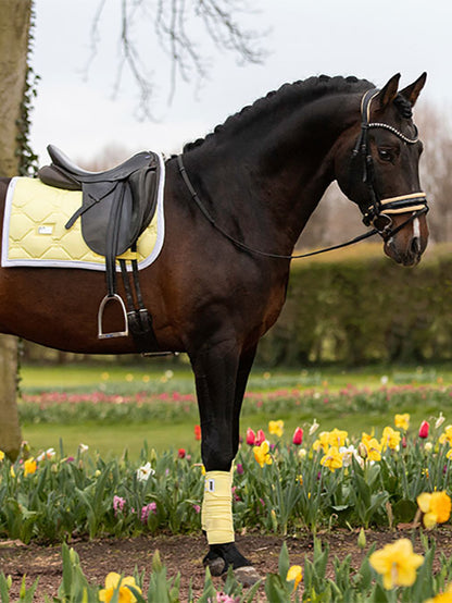 Tapis de dressage jaune Soft Lemon - Equestrian Stockholm