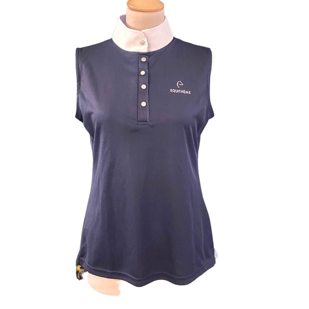 Polo d'équitation marine - EquiThème - Occasion