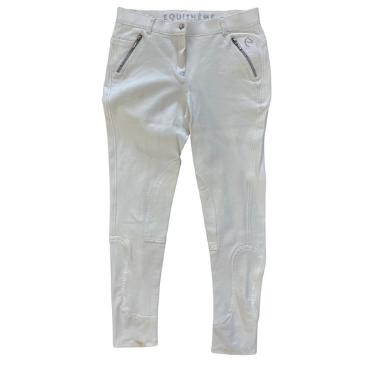 Pantalon d'équitation blanc - EquiThème - Occasion