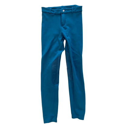 Pantalon d'équitation bleu émeraude - Fouganza - Occasion