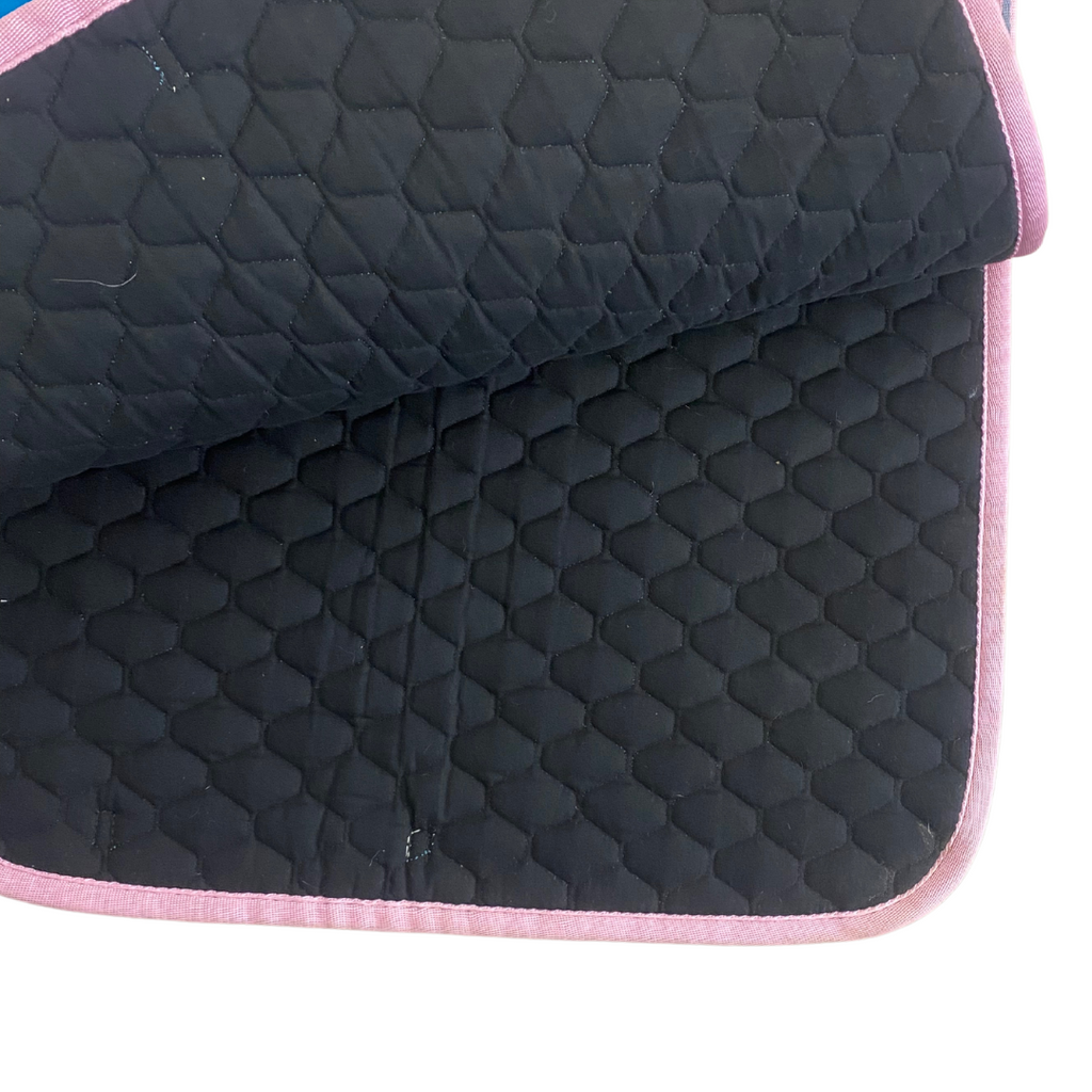 Tapis de selle de dressage bleu Mustang - Occasion