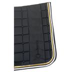 Tapis de dressage noir et or Horze - Occasion
