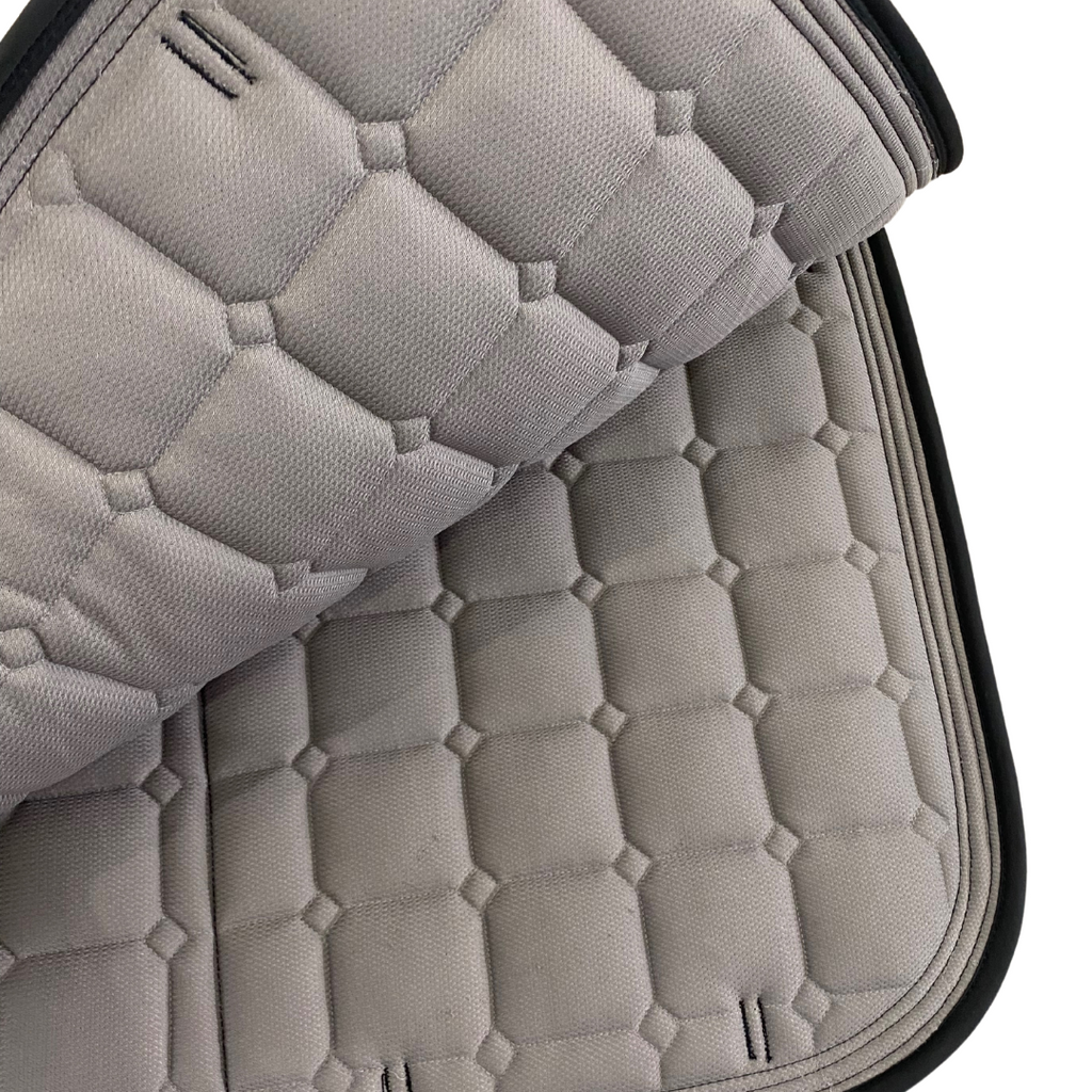 Tapis de dressage noir et or Horze - Occasion