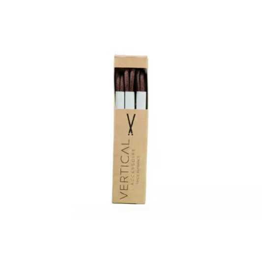 Pack de lacets marron - Vertical