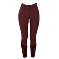 Pantalon d'équitation Elite Merlot bordeaux mid grip - Equestrian Stockholm