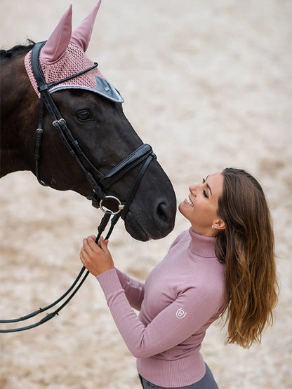 Pull col roulé Top Pink - Equestrian Stockholm