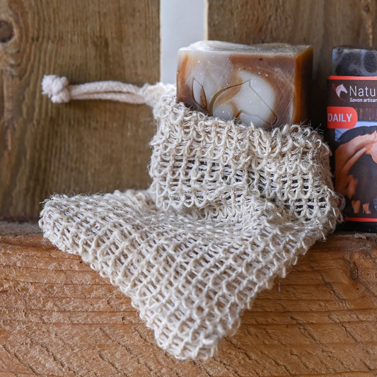 Pochette sisal pour savon - Natural'Innov