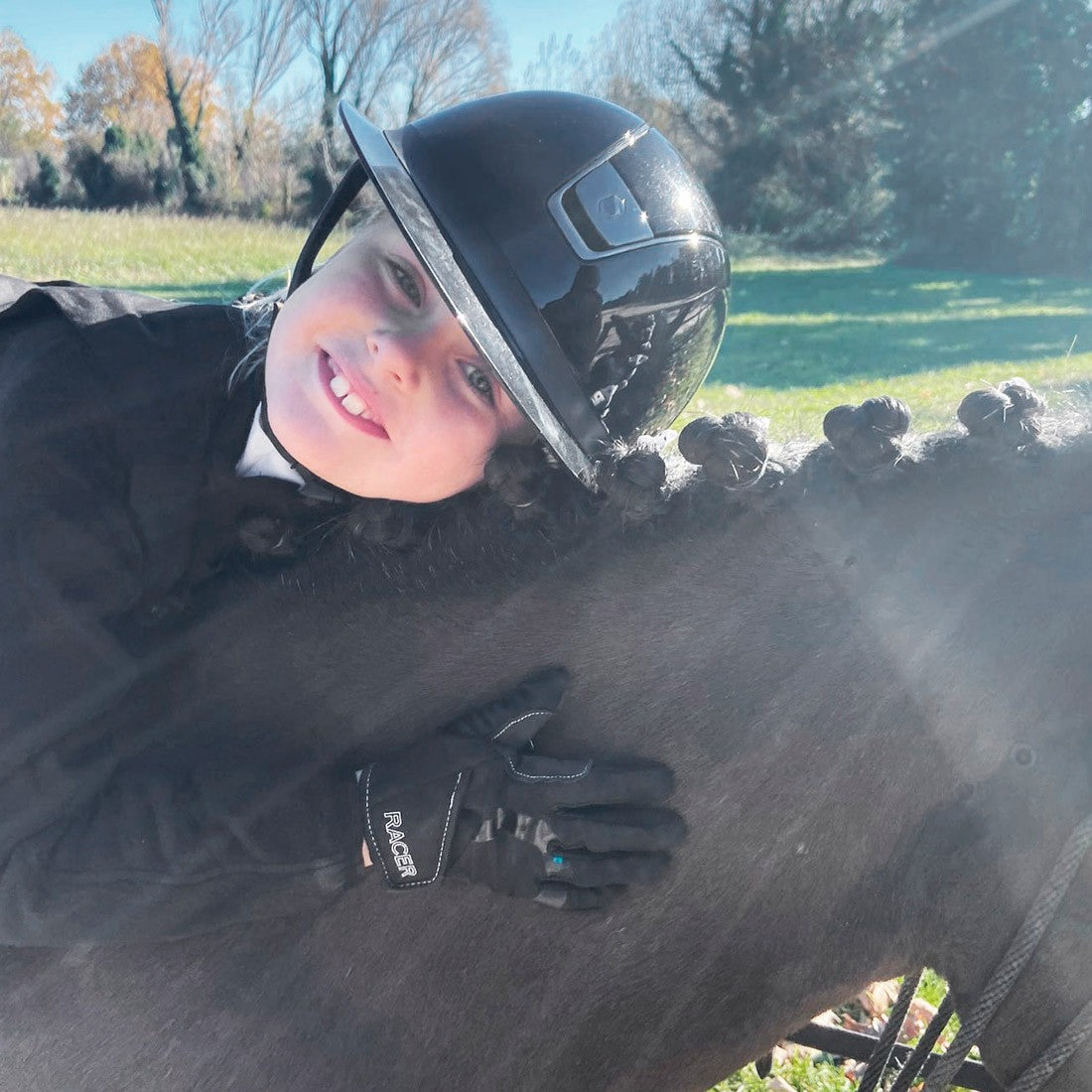 Gants équitation Progression - Racer