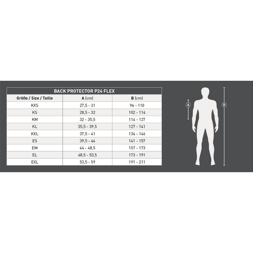 Protection dorsale P24 Flex - Swing