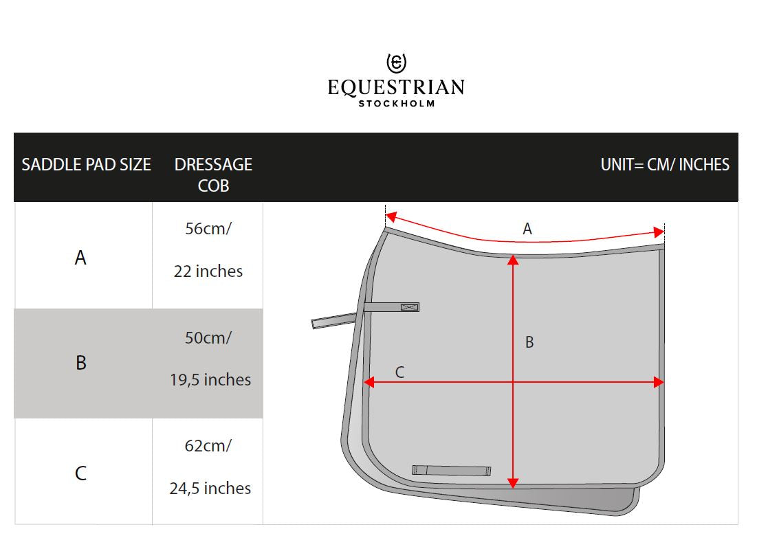 Tapis de dressage Sportive Dark Venice - Equestrian Stockholm